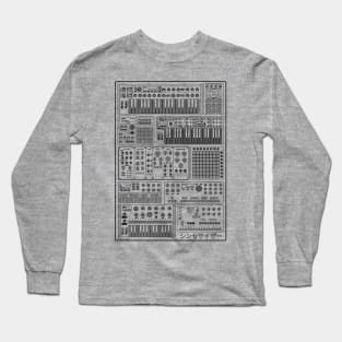 Music Producer ans Synthesizer lover Long Sleeve T-Shirt